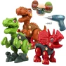 Electric Drill Dinosaur Assembly Kit, YRstudio