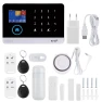 Wireless GSM+GPRS WIFI Smart Home Security Alarm System Kit, KONNWEI