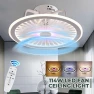Modern LED Ceiling Fan with Light App and Remote Control, Sea Global