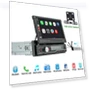 7-inch 1 Din Android Car Stereo with Touch Screen — Stereo Receivers, A Auto Parts Mall