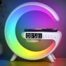 Smart Bluetooth Speaker with Wireless Charger, Alarm Clock, and Wake-up Light — Smart Speaker, G69