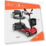 4-Wheel Foldable Mobility Scooter — Push Scooters, WheelWavi