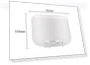 Essential Oil Diffuser Humidifier with LED Lights — Diffusers, EVTSCAN