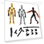 3D Printing Dolls, Full Body Robots, Decompression and Gaming Tools — 3D Printing Solutions, Colorful wall