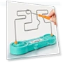 Electric Shock Touch Maze Game — Interactive Learning Devices, LY Home&Kitchen 050