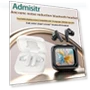 Full Color Touch Screen ANC+ENC Dual Noise Cancelling Bluetooth Earbuds — In-Ear Headphones, Admisitr