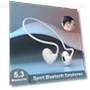 Sports Bluetooth 5.3 Headphones — In-Ear Headphones, ping Day