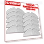 Upgraded Robot Vacuum Mop Cloths — Smart Cleaning Robots, WJ hey