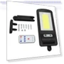 Solar Street Light with Motion Sensor — Outdoor Security & Flood Lighting, Fishine