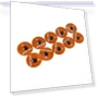 RFID Asset Management Tags — RFID, Scalloped Ocean