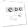 3-Fan Home Radiator Magnetic Smart Cooling Fan — Home Cooling Solutions, Seahorse Home