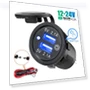 Dual USB 4.2A 12-24V Car Charger — Vehicle Power Solutions, Cars Auto Home