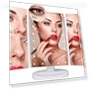 Makeup Mirror with LED Lights — Makeup, Yexin Dian