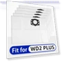 Replacement Dust Bags — Canister, Storage hole