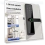 Smart Electronic Lock with Password and Fingerprint — Smart Home Security, Apex Gear