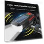 Bicycle Light and Horn Set with USB Charging — Bike Accessories, AI Supermarket