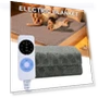 Electric Fleece Heated Blanket — Electric, Flowers living