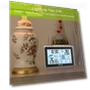 Electronic Hygrometer, Smart Weather Station — Home Climate Control, Elegant Living House