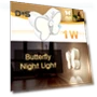 LED Butterfly Night Light with Adjustable Brightness — Night Lights, SMOO