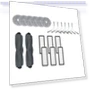 Replacement Parts Kit for Robot Vacuum — Parts & Accessories, Elegant Living House