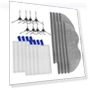 Replacement Side Brush HEPA Filter Mop Accessories — Parts & Accessories, Elegant Living House