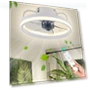 Smart Ceiling Fan with Light — Ceiling Fans, Intelligent Living Hall