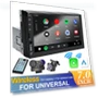 Wireless CarPlay Android Auto 2 Din Car Multimedia Video Player — Stereo Receivers, SageTechnology
