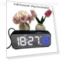 Digital Alarm Clock with Temperature and Humidity Sensor — Alarm, Stone Home