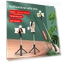Integrated Bluetooth Selfie Stick and Tripod for Mobile Phones — Selfie Sticks, AI Supermarket