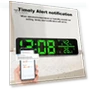 Multifunctional LED Digital Clock-Thermometer — Alarms & Clocks, Puntos