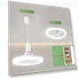 Smart Home Remote Control Ceiling Fan with Light — Ceiling Fan Wall Controls, OFFICE-MALL