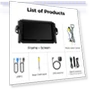 Carplay Android Auto Touchscreen Multimedia Player — Stereo Receivers, JOHO - CarGear
