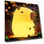 Cute Capybara Silicone Night Light — Night Lights, Exquisite goods home furnishing