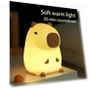 Cute Capybara Night Light — Night Lights, HIMO Group