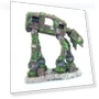 Robot Dog Shape Aquarium Landscape Decoration — Coral Decor, Simplistic Living Home