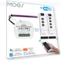Smart WiFi RF433 Curtain Switch with Remote Control — Smart Home Hubs & Controllers, MOES
