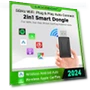 Wireless Carplay Android Auto 2-in-1 Smart Dongle — Car Essentials, Auto Accessories Home