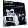 Bluetooth Headset with Touch Screen — Phone Accessories, Admisitr