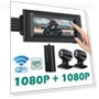 Waterproof Motorcycle Camera with Touch Screen — Wearable Cameras, Simplistic Living Home