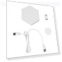 Hexagonal LED Wall Light with Touch Control — Wall Lighting, CosyHome