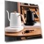 Electric Kettle with Curved Neck — Kettles & Tea Machines, Indoor Furniture