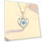 Jumping Heart Necklace — Smart Jewelry, Original jewelry design