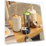 Smart Thermo Mug with LCD Display — Beverage Warmers, Pavo