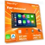 7-inch HD Touchscreen Universal 2 DIN Carplay Multimedia Player — Stereo Receivers, AutoSphere