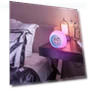 Creative 7 Color Round LED Digital Alarm Clock with Touch Control — Clocks, Daily necessities-V