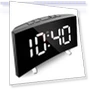 Silent Design Digital LED Alarm Clock with Large Display — Clocks, Daily necessities-V