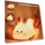 Cute Rabbit Silicone Night Light — Night Lights, TOP-MALL-001