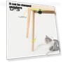 Electric Hanging Cat Toy with Feathers — Cat Playthings, Kitty Cat House