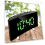 Electronic Alarm Clock with Curved Screen — Clocks, TOP-MALL-001