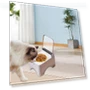 Elevated Cat Food Bowl with Stand — Feeding Supplies, Closet of Beauty